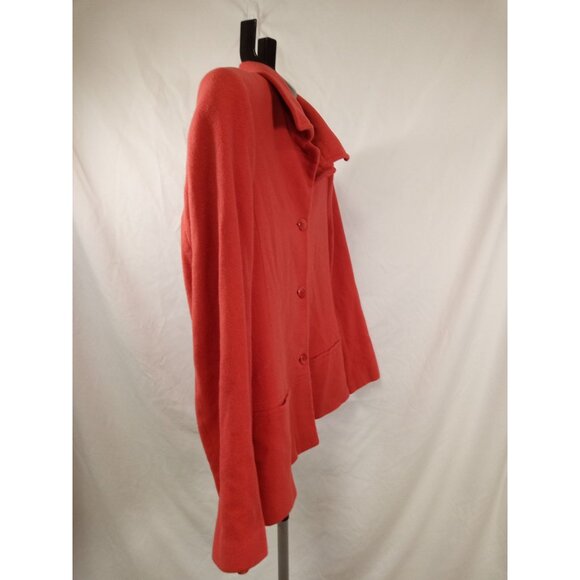 Casual Corner Women's Orange Blazer Size 12 - Picture 3 of 7